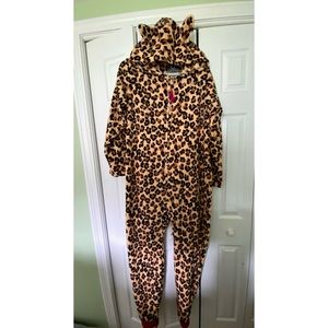 Cheetah Zipup Pjs